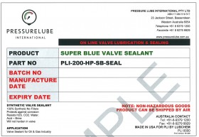 Super Blue Valve Sealant
